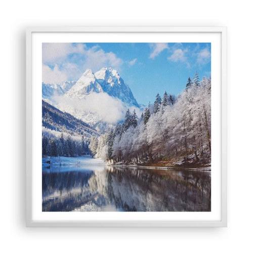 Poster in white frmae - Snow Patrol - 60x60 cm