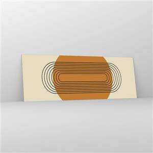 Glass picture - Perfect Plan - 140x50 cm