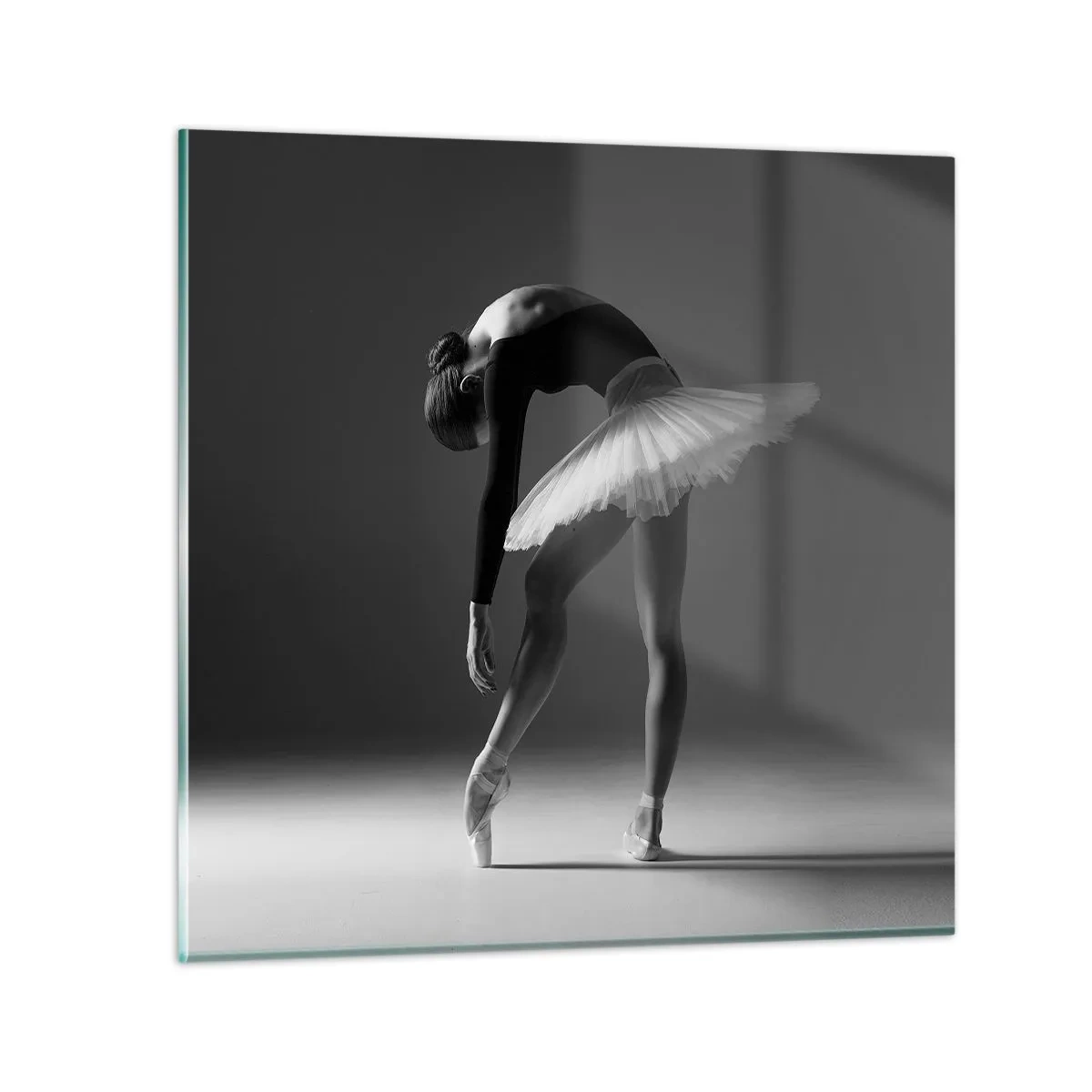 Glass picture - Belle Ballet Dancer - 60x60 cm