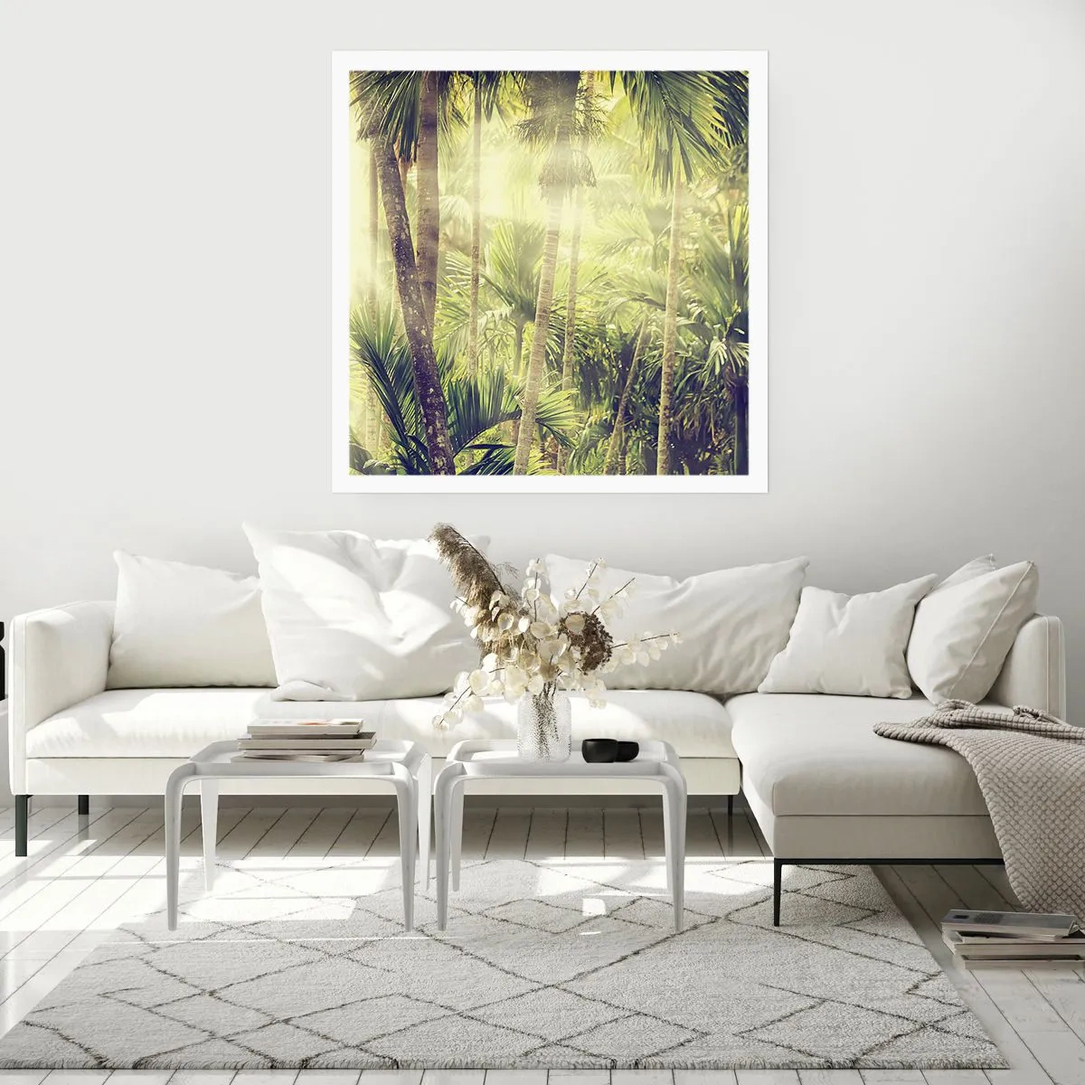 Poster - In Green Heat - 50x50 cm