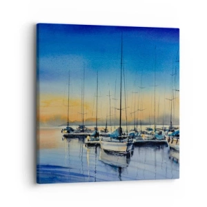 Canvas picture - The End of a Good Day - 30x30 cm