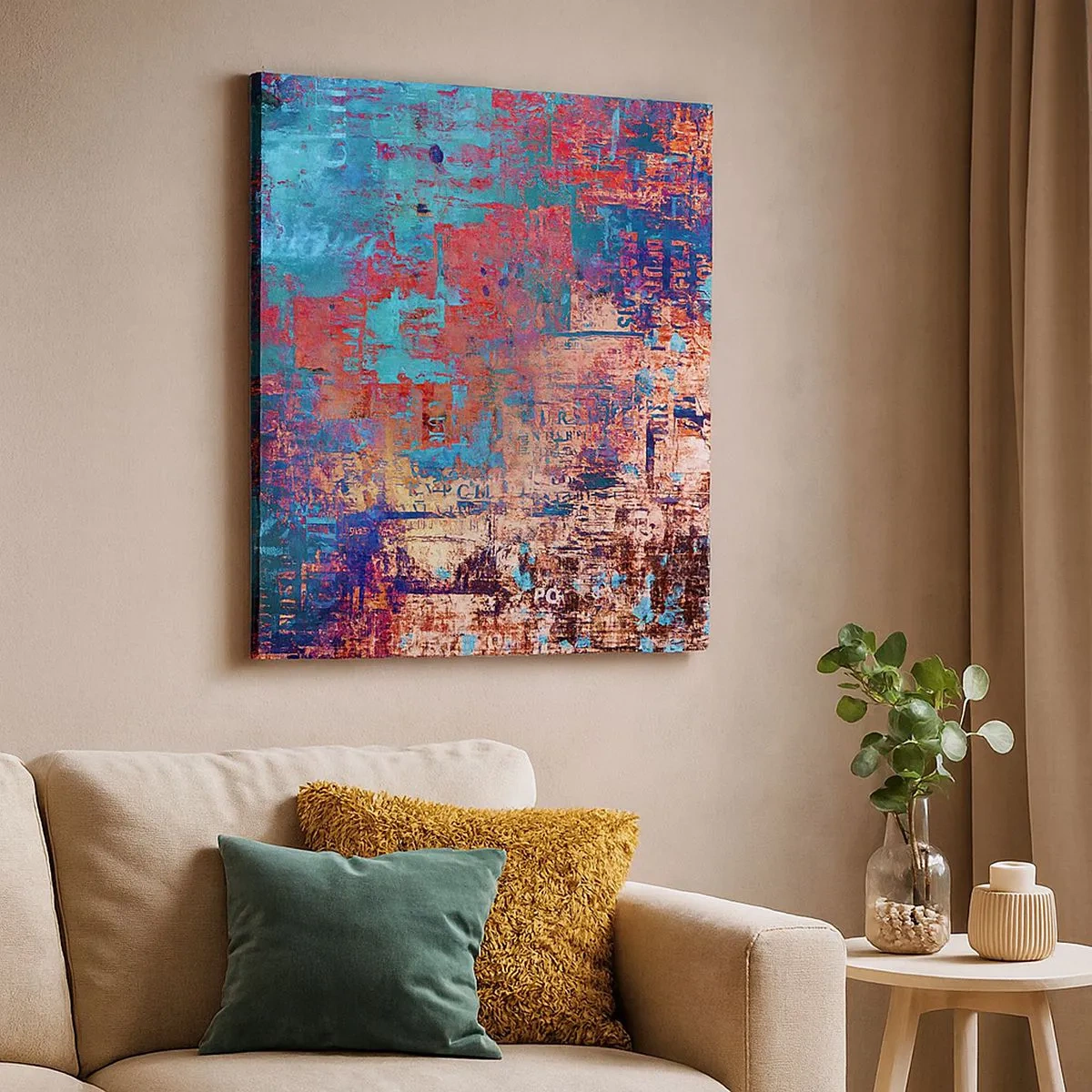 Canvas picture - Memory and Oblivion - 30x30 cm