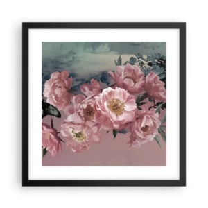 Poster in black frame - Peak of Romanticism - 40x40 cm