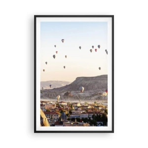 Poster in black frame - Like Ships in the Sky - 61x91 cm