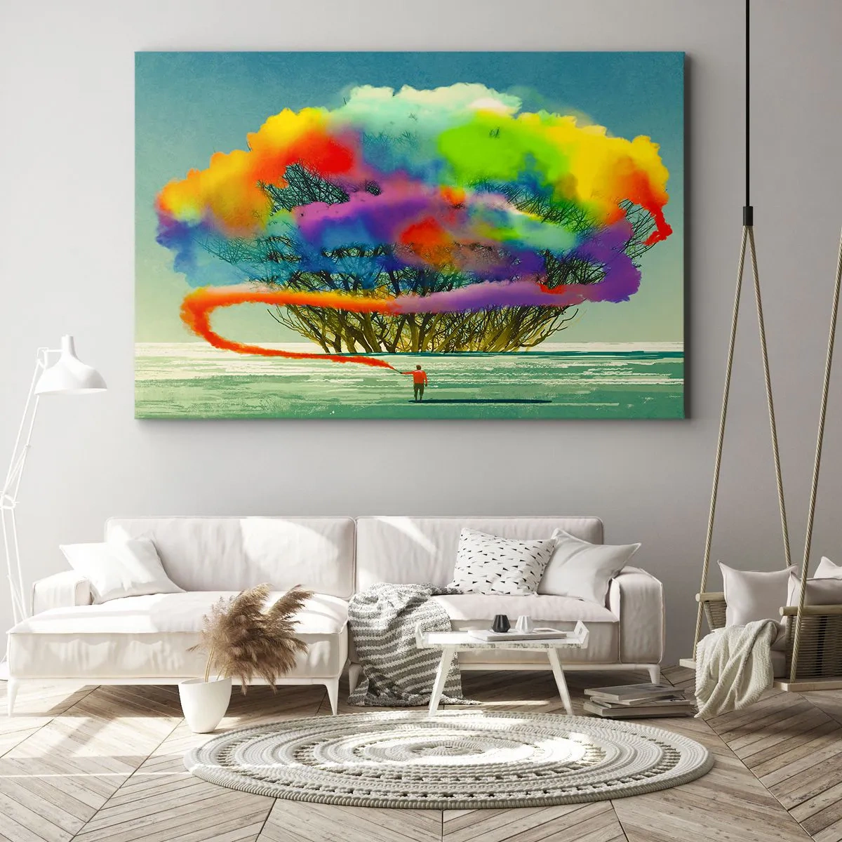 Canvas picture - Revive this World - 120x80 cm