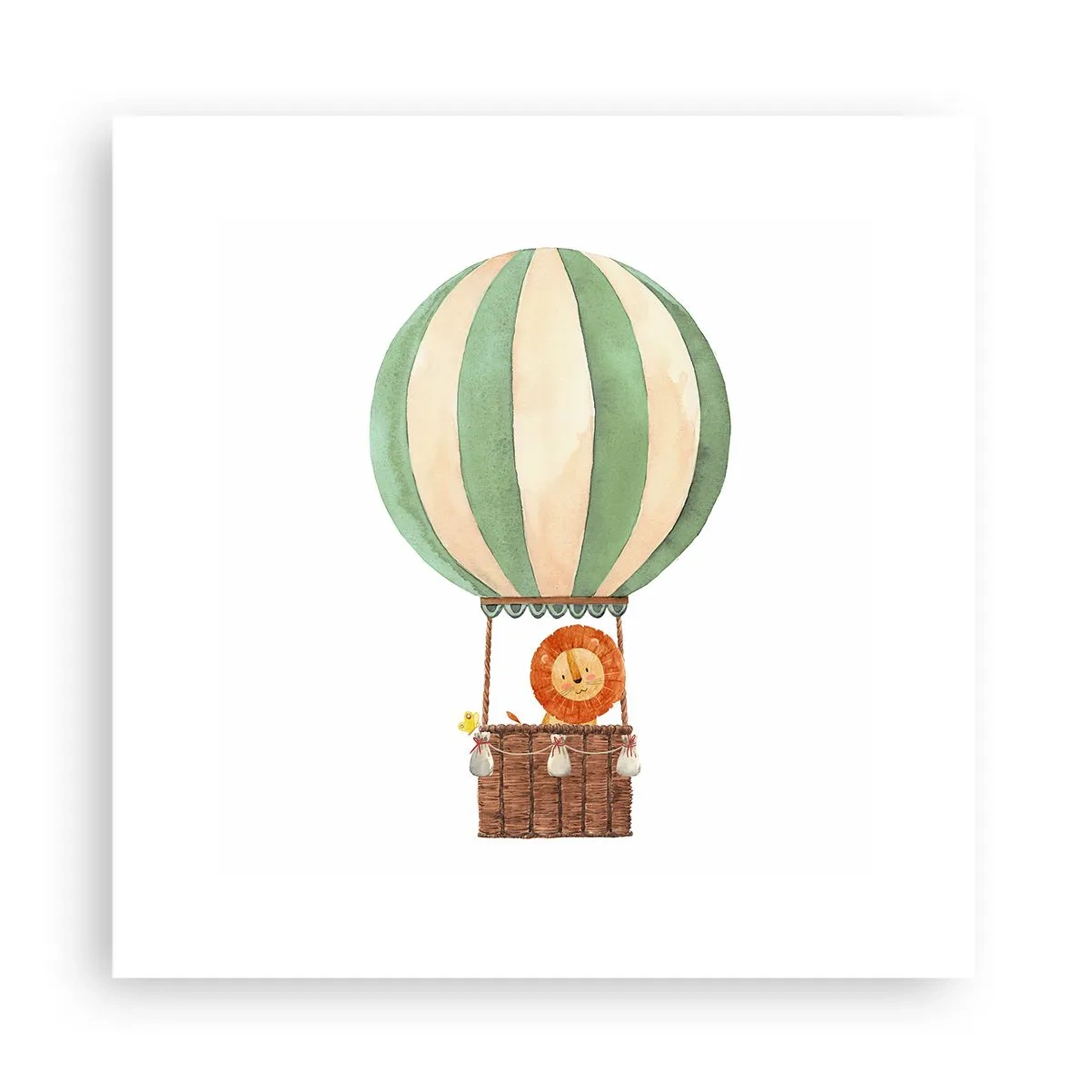 Poster - Leon's Adventures - 30x30 cm