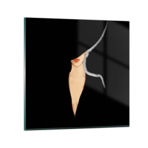 Glass picture - Elegance and Style - 30x30 cm