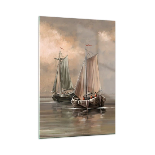 Glass picture - Return of Sailors - 50x70 cm
