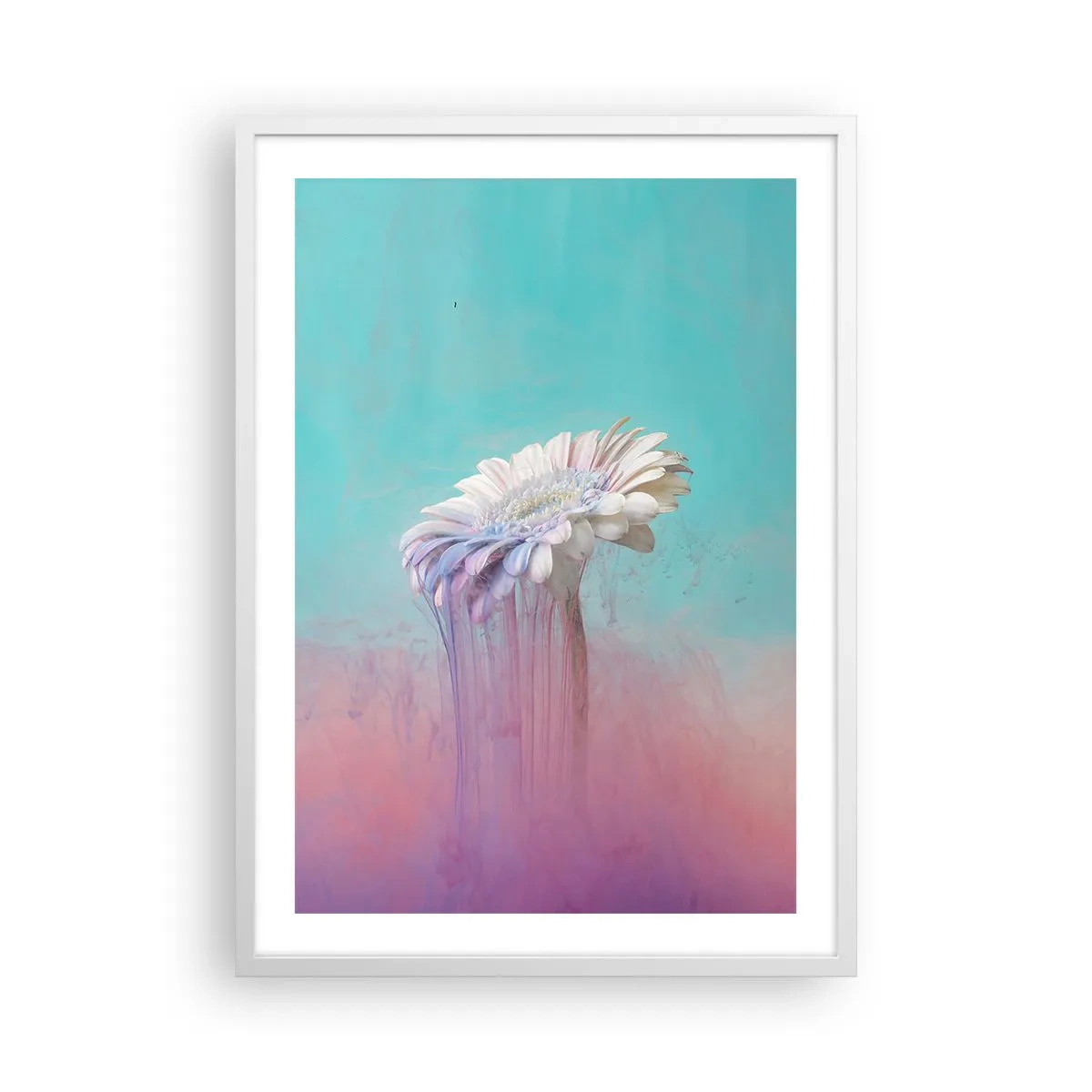 Poster in white frmae - Afterlife of Flowers - 50x70 cm