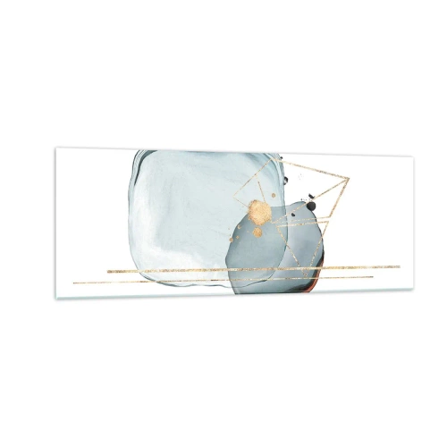 Glass picture - Study of a Raindrop - 140x50 cm