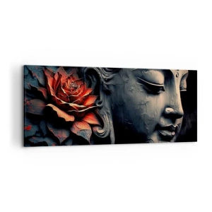 Canvas picture - In Harmony with the World - 120x50 cm