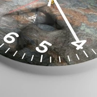 Clock face with numbers