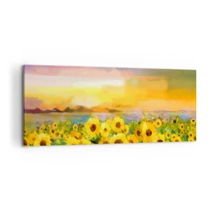 Canvas picture - The Sun Itself Has Come to Earth - 120x50 cm