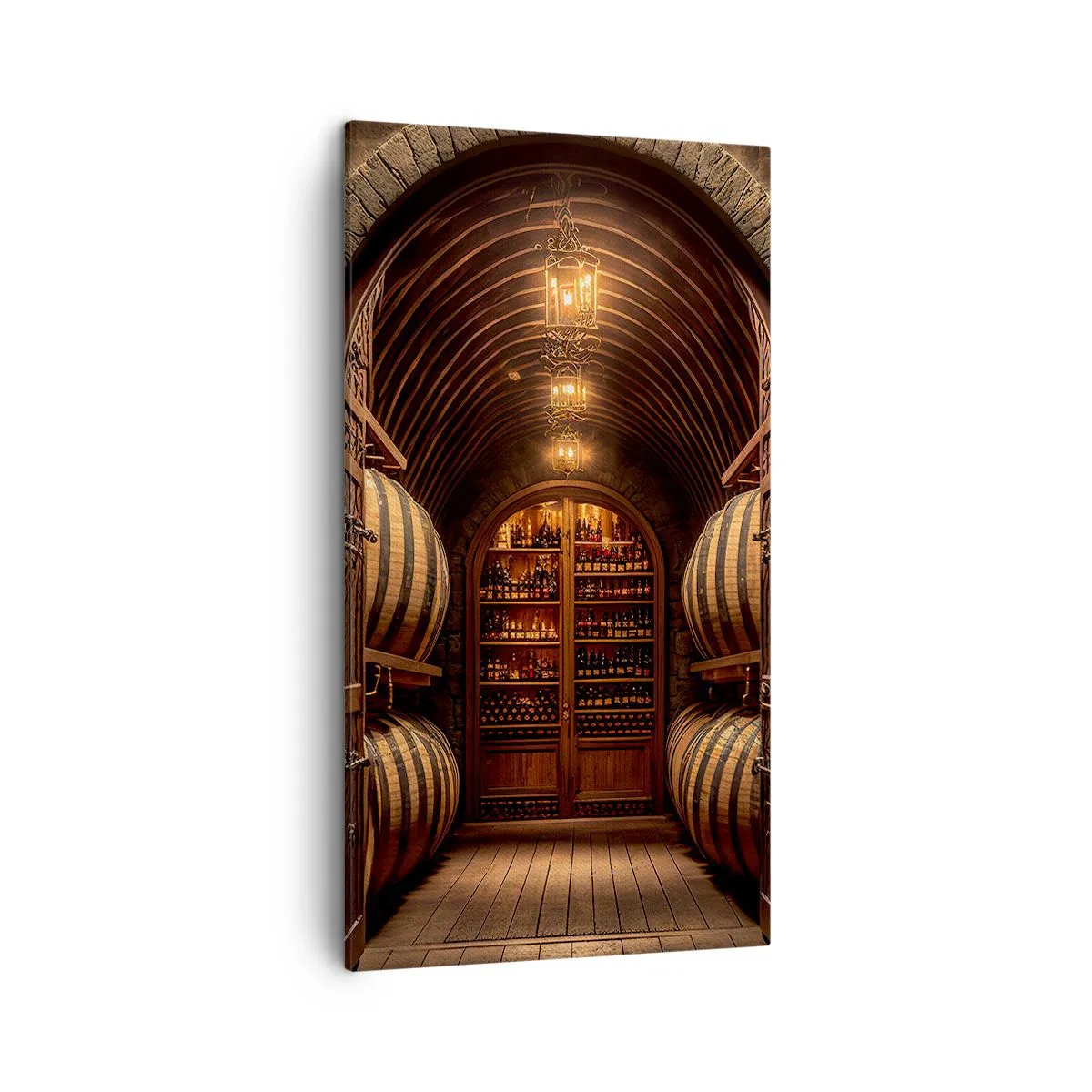Canvas picture - Atmospheric Cellar - 45x80 cm