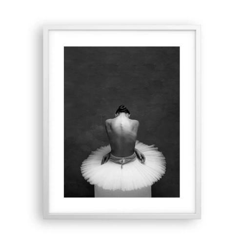 Poster in white frmae - It Is Blossoming - 40x50 cm