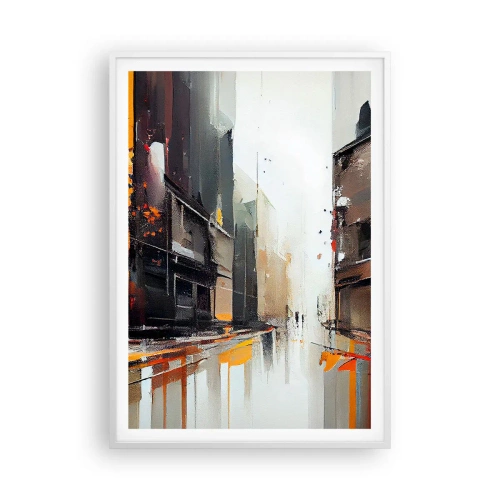 Poster in white frmae - Rainy Day - 70x100 cm
