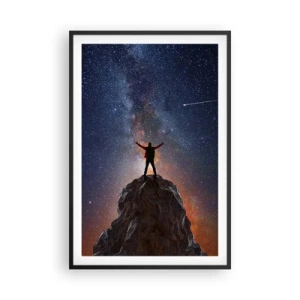 Poster in black frame - Power Is with Me! - 61x91 cm