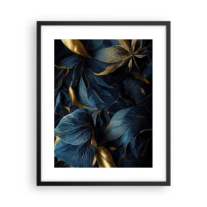 Poster in black frame - Lined with Gold - 40x50 cm