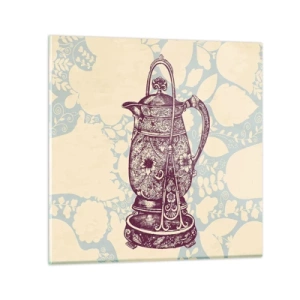 Glass picture - Beauty of Ordinary Life - 40x40 cm