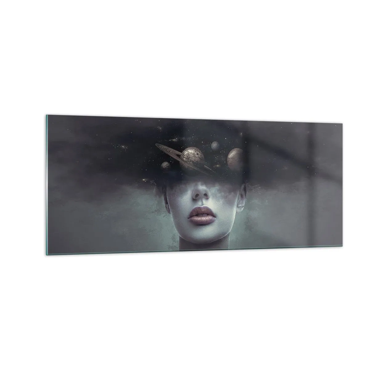 Glass picture - And Planets are Revolving… - 100x40 cm