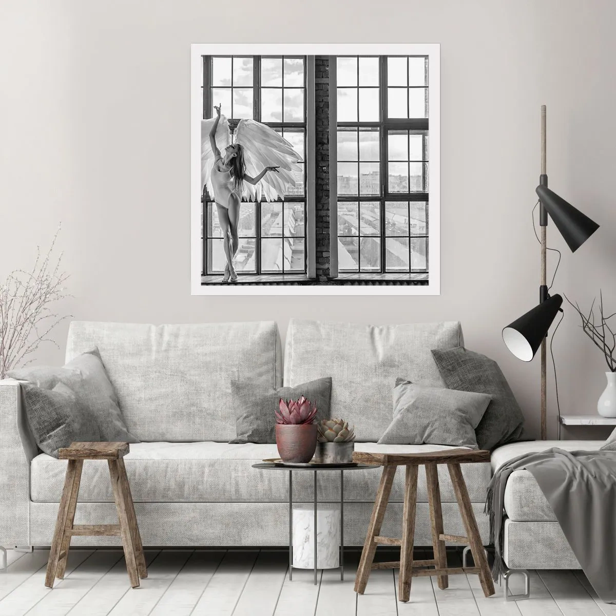 Poster - City of Angels? - 50x50 cm