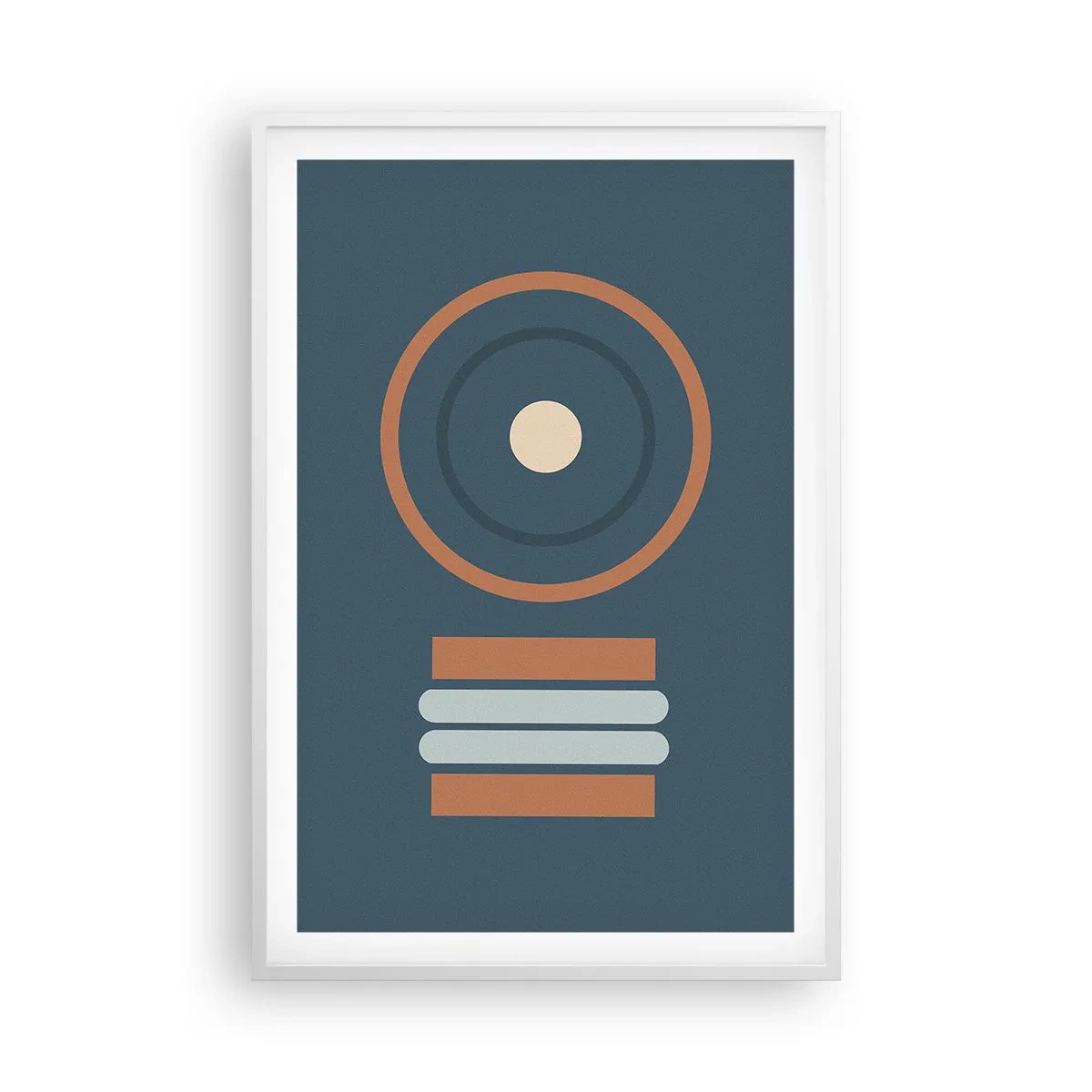 Poster in white frmae - The Matter of Things - 61x91 cm