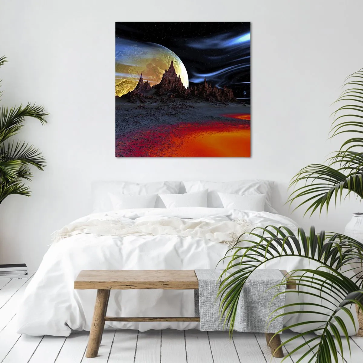 Canvas picture - Unknown World - 50x50 cm