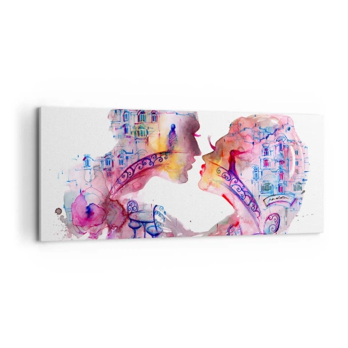 Canvas picture - Secret Bridge Of Sighs - 100x40 cm