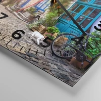 Clock face with numbers