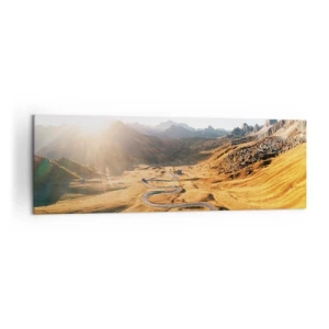 Canvas picture - In a Golden Valley - 160x50 cm