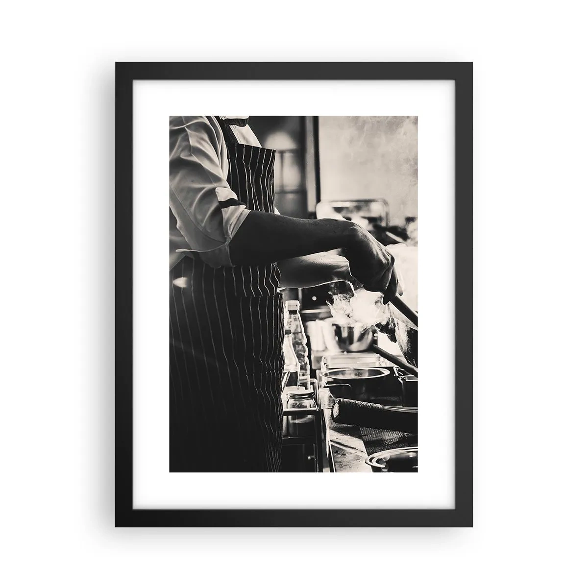 Poster in black frame - Alchemy of Flavours - 30x40 cm