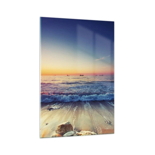 Glass picture - What Is behind the Horizon? - 70x100 cm