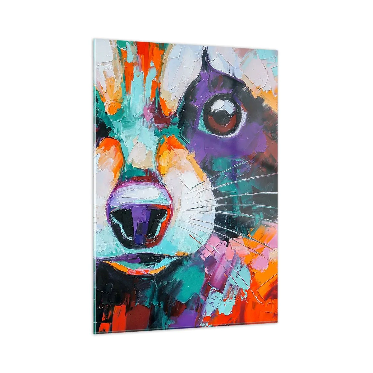 Glass picture - Only Good Emotions - 50x70 cm