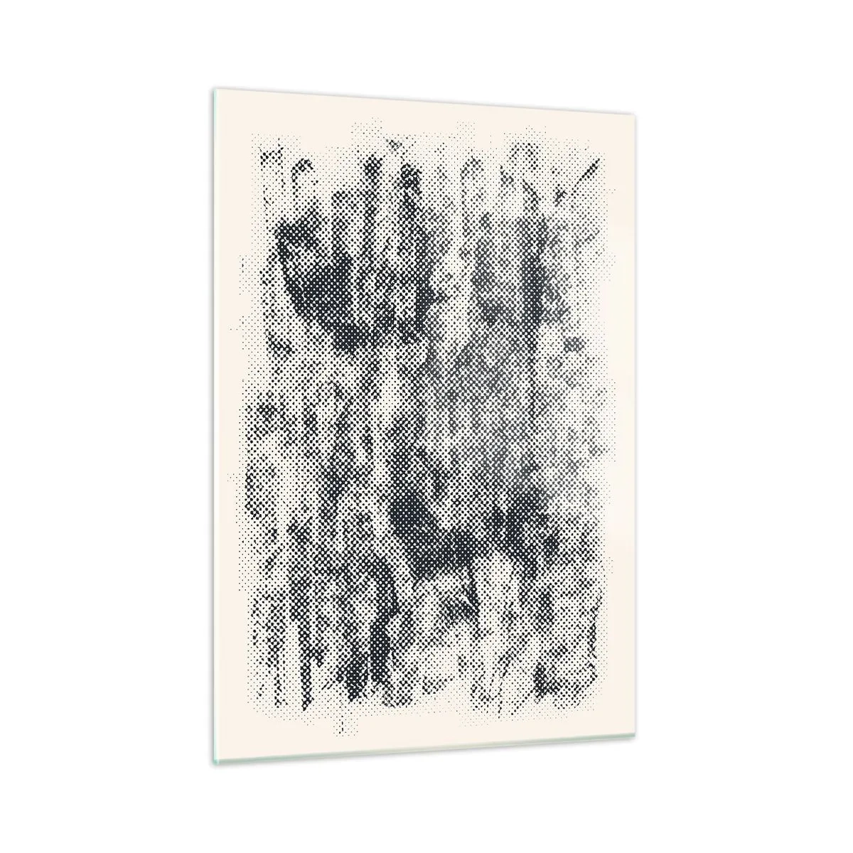 Glass picture - Foggy Composition - 50x70 cm