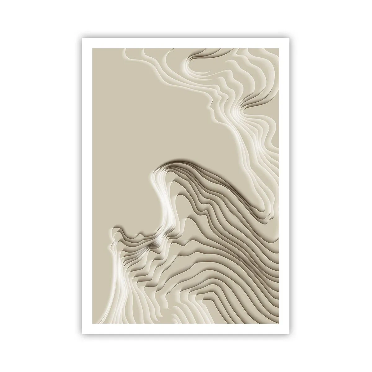 Poster - Topography of Art. - 70x100 cm