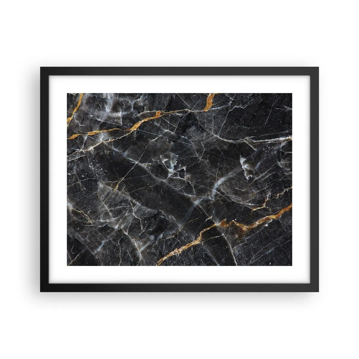 Poster in black frame - Interior Life of a Stone - 50x40 cm