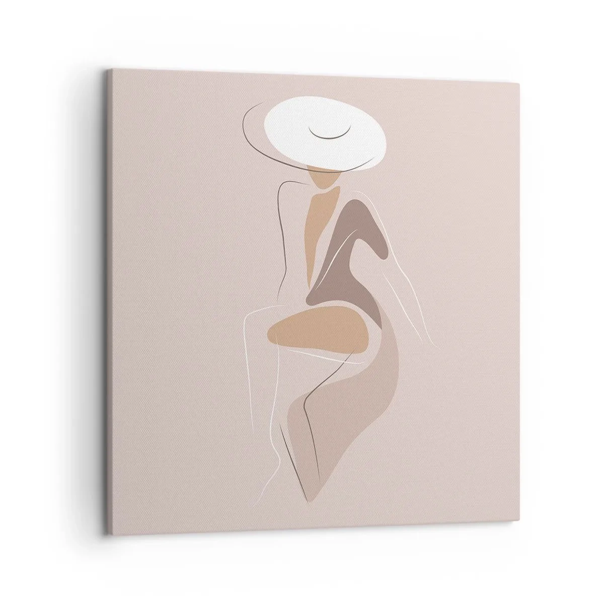 Canvas picture - Being a Lady - 50x50 cm