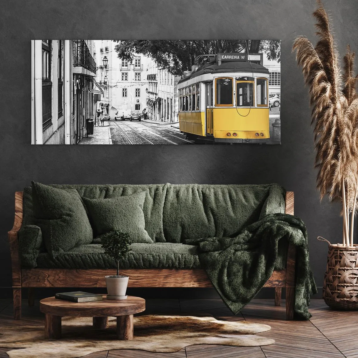 Canvas picture - With Fado in the Background - 160x50 cm