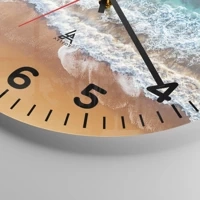 Clock face with numbers