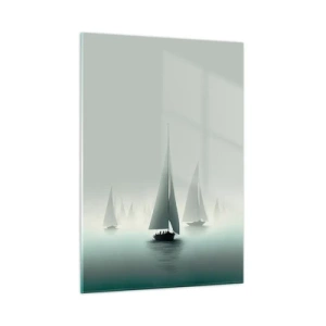 Glass picture - Built from Fog - 50x70 cm