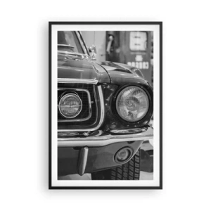 Poster in black frame - Rough Ride - 61x91 cm