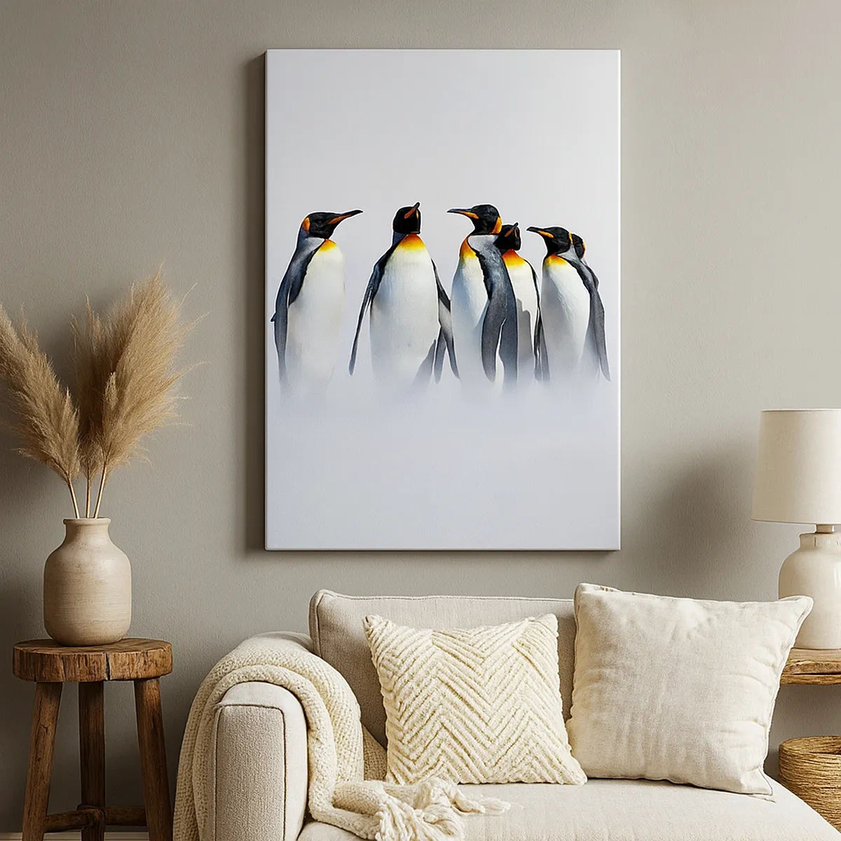 Canvas picture - Meeting in Tuxedos - 50x70 cm
