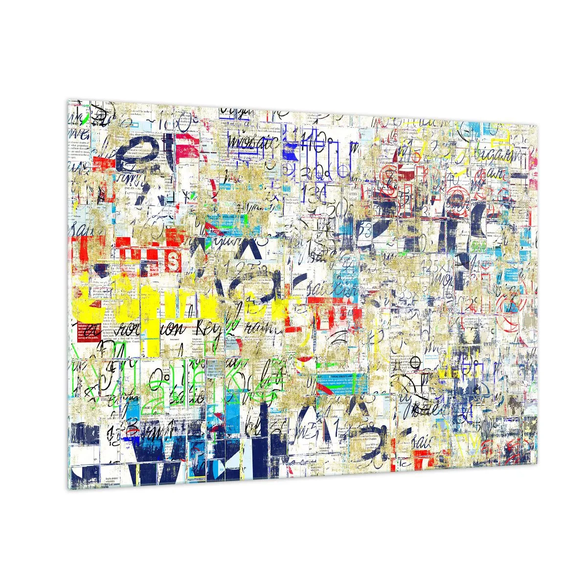 Glass picture - Feast for the Eyes - 100x70 cm