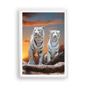 Poster in white frmae - Just Like in Narnia - 70x100 cm