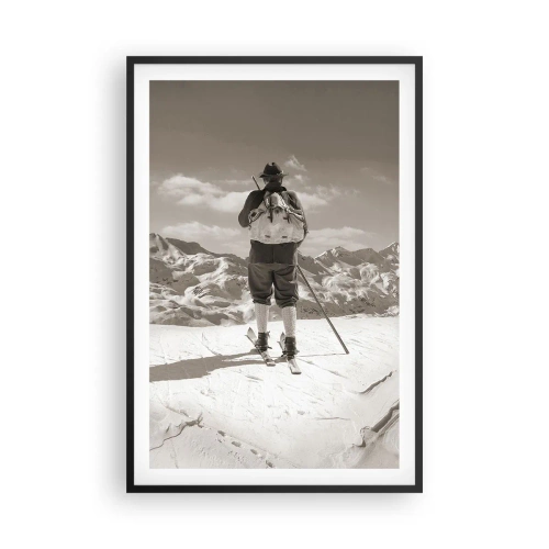 Poster in black frame - Mountains Are the Same - 61x91 cm