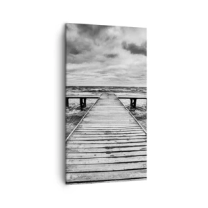 Canvas picture - Waiting for the Wind to Blow away - 45x80 cm