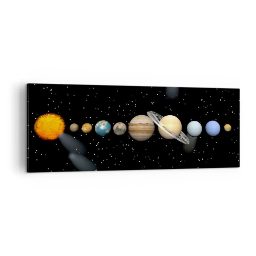 Canvas picture - Planets are Revolving - 140x50 cm