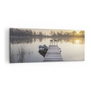 Canvas picture - I Will Be Back Soon - 120x50 cm