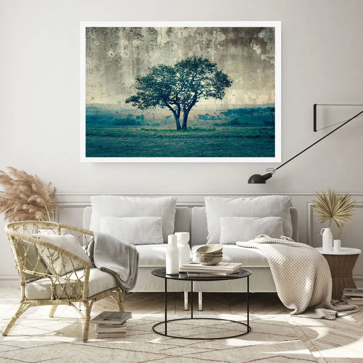 Poster - Apple Tree in Blue? - 40x30 cm