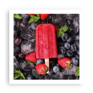 Poster - Flavour of Hot Summer - 60x60 cm